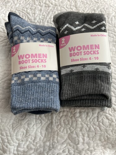 Women boot socks 4 pairs - boot,