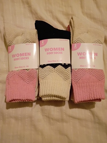 Pairs women boot socks - boot,